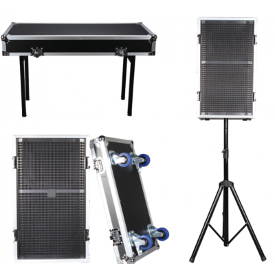 Portable sound system with wheel case PA915