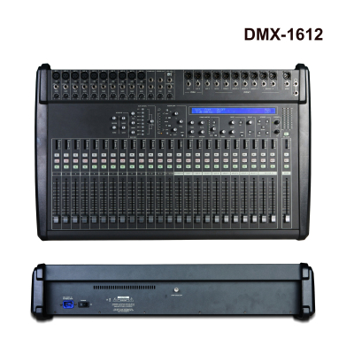 16-Channel Digital Mixing Console with  16 Mic/Line Inputs, 12 Analog Outputs